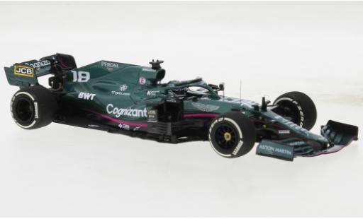 Coche miniatura Aston Martin AMR2 1/18 Minichamps 1 No.18 Cognizant F1 Team Cognizant Formel 1 GP Monaco 2021 Aston Martin AMR2 1/18 Minichamps 1 No.18 Cognizant F1 Team Cognizant Formel 1 GP Monaco 2021 coche miniatura