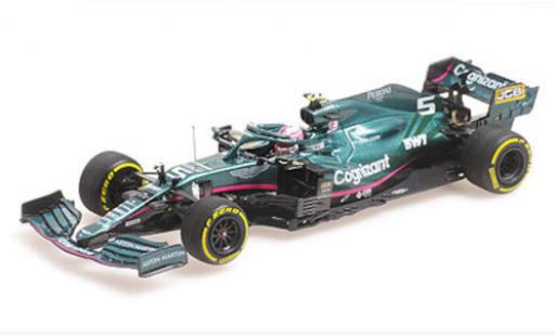 Coche miniatura Aston Martin AMR2 1/43 Minichamps 1 No.5 Cognizant F1 Team Cognizant Formel 1 GP Bahrain 2021 Aston Martin AMR2 1/43 Minichamps 1 No.5 Cognizant F1 Team Cognizant Formel 1 GP Bahrain 2021 coche miniatura