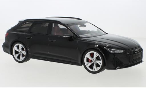 Coche miniatura Audi RS6 1/18 Minichamps Avant metallise negro 2019 Audi RS6 1/18 Minichamps Avant metallise negro 2019 coche miniatura