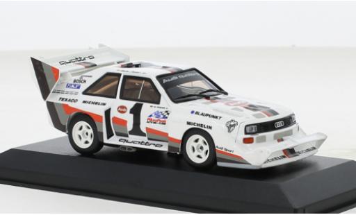 Coche miniatura Audi Sport Quattro 1/43 Minichamps Sport quattro S1 No.1 Pikes Peak Hill Climb 1987 Audi Sport Quattro 1/43 Minichamps Sport quattro S1 No.1 Pikes Peak Hill Climb 1987 coche miniatura
