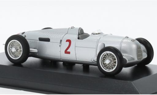 Coche miniatura Auto Union Typ B 1/43 Minichamps Avus No.2 Avus 1935 Auto Union Typ B 1/43 Minichamps Avus No.2 Avus 1935 coche miniatura