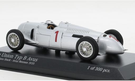 Coche miniatura Auto Union Typ B 1/43 Minichamps No.1 Avus 1935 Auto Union Typ B 1/43 Minichamps No.1 Avus 1935 coche miniatura