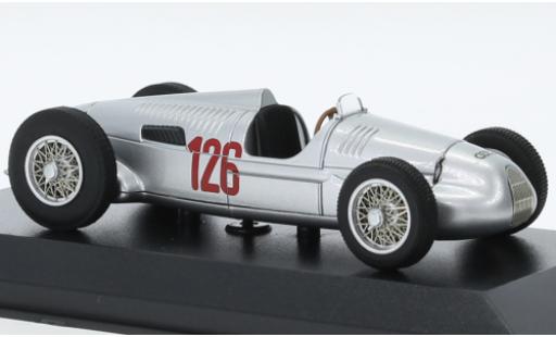 Coche miniatura Auto Union Typ C 1/43 Minichamps /D Bergrennenwagen No.126 Grossglockner 1939 Auto Union Typ C 1/43 Minichamps /D Bergrennenwagen No.126 Grossglockner 1939 coche miniatura