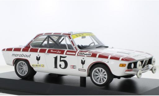 Coche miniatura Bmw 2800 1/18 Minichamps CS No.15 Racing Team Marabout 24h Spa 1972 Bmw 2800 1/18 Minichamps CS No.15 Racing Team Marabout 24h Spa 1972 coche miniatura