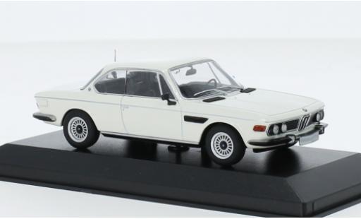 Coche miniatura Bmw 3.0 1/43 Minichamps CS blanche 1969 Bmw 3.0 1/43 Minichamps CS blanche 1969 coche miniatura