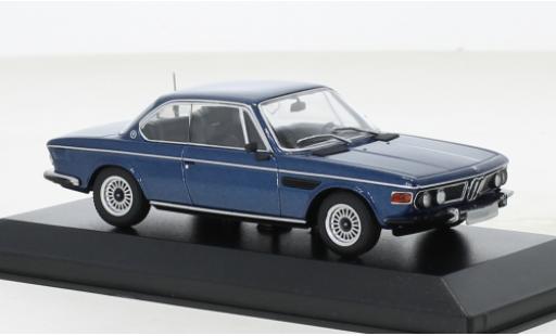 Coche miniatura Bmw 3.0 1/43 Minichamps CS metallise azul 1968 Bmw 3.0 1/43 Minichamps CS metallise azul 1968 coche miniatura