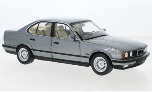 Coche miniatura Bmw 535 1/18 Minichamps i (E34) metallise gris 1988 Bmw 535 1/18 Minichamps i (E34) metallise gris 1988 coche miniatura