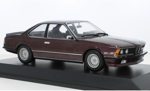 Coche miniatura Bmw 635 1/18 Minichamps CSI metallise rojo 1982 Bmw 635 1/18 Minichamps CSI metallise rojo 1982 coche miniatura