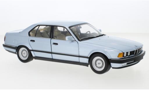Bmw 730 1/18 Minichamps i (E32) metallise azul 1986 coche miniatura
