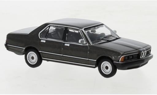 Coche miniatura Bmw 733 1/87 Minichamps i (E23) metallise gris 1977 Bmw 733 1/87 Minichamps i (E23) metallise gris 1977 coche miniatura
