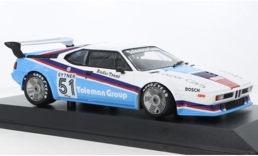 Bmw M1 1/18 Minichamps Procar No.51 Toleman Group Motorsport Procar 1979 coche miniatura