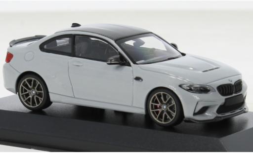 Coche miniatura Bmw M2 1/43 Minichamps CS gris 2020 Bmw M2 1/43 Minichamps CS gris 2020 coche miniatura