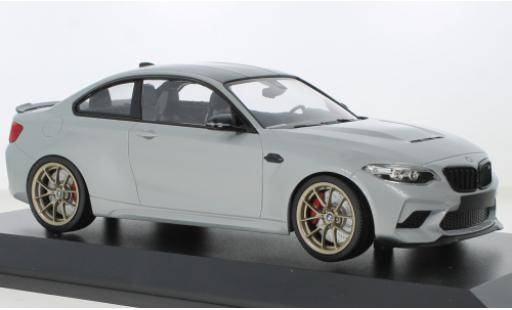 Coche miniatura Bmw M2 1/18 Minichamps CS gris 2020 Bmw M2 1/18 Minichamps CS gris 2020 coche miniatura