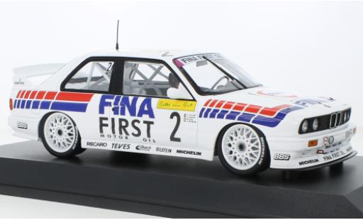 Coche miniatura Bmw M3 1/18 Minichamps (E30) No.2 Fina Motorsport Team Fina 24h Spa Francorchamps 1992 Bmw M3 1/18 Minichamps (E30) No.2 Fina Motorsport Team Fina 24h Spa Francorchamps 1992 coche miniatura