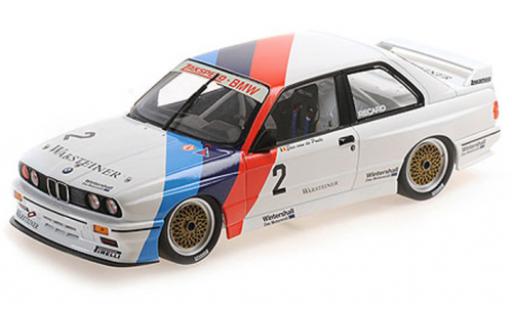 Coche miniatura Bmw M3 1/18 Minichamps (E30) No.2 Zakspeed DTM 1987 Bmw M3 1/18 Minichamps (E30) No.2 Zakspeed DTM 1987 coche miniatura