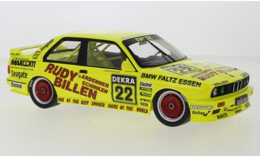 Coche miniatura Bmw M3 1/18 Minichamps (E30) No.22 Valier Motorsport Rudy Billen DTM 1989 Bmw M3 1/18 Minichamps (E30) No.22 Valier Motorsport Rudy Billen DTM 1989 coche miniatura