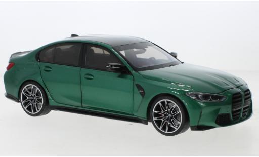 Coche miniatura Bmw M3 1/18 Minichamps (G80) metallise verde 2020 Bmw M3 1/18 Minichamps (G80) metallise verde 2020 coche miniatura