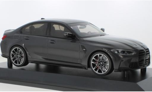 Coche miniatura Bmw M3 1/18 Minichamps metallise gris 2020 Bmw M3 1/18 Minichamps metallise gris 2020 coche miniatura
