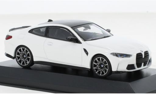 Coche miniatura Bmw M4 1/43 Minichamps Competition (G82) blanco 2020 Bmw M4 1/43 Minichamps Competition (G82) blanco 2020 coche miniatura