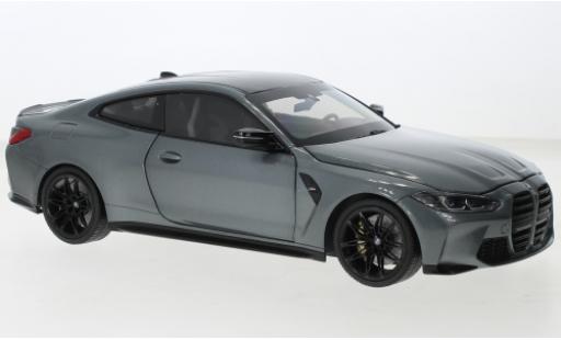 Coche miniatura Bmw M4 1/18 Minichamps (G82) metallise gris 2020 Bmw M4 1/18 Minichamps (G82) metallise gris 2020 coche miniatura