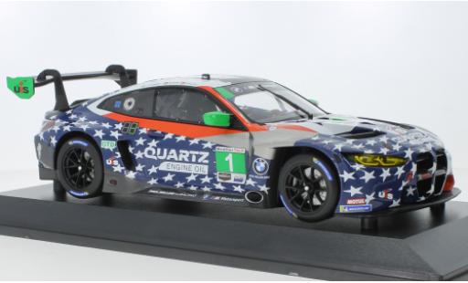 Coche miniatura Bmw M4 1/18 Minichamps GT3 GTD No.1 Paul Miller Racing IMSA 6h Watkins Glen 2022 Bmw M4 1/18 Minichamps GT3 GTD No.1 Paul Miller Racing IMSA 6h Watkins Glen 2022 coche miniatura