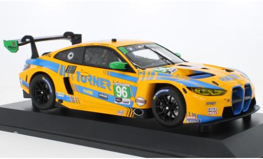 Coche miniatura Bmw M4 1/18 Minichamps GT3 GTD No.96 Turner Motorsport IMSA 2022 Bmw M4 1/18 Minichamps GT3 GTD No.96 Turner Motorsport IMSA 2022 coche miniatura