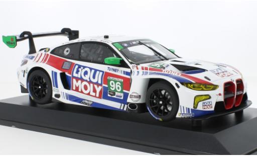 Coche miniatura Bmw M4 1/18 Minichamps GT3 GTD No.96 Turner Motorsport Liqui Moly IMSA 2022 Bmw M4 1/18 Minichamps GT3 GTD No.96 Turner Motorsport Liqui Moly IMSA 2022 coche miniatura