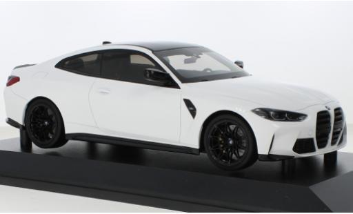 Coche miniatura Bmw M4 1/18 Minichamps metallise blanche 2020 Bmw M4 1/18 Minichamps metallise blanche 2020 coche miniatura