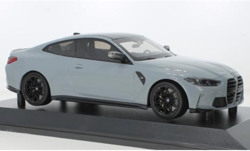 Coche miniatura Bmw M4 1/18 Minichamps metallise gris 2020 Bmw M4 1/18 Minichamps metallise gris 2020 coche miniatura