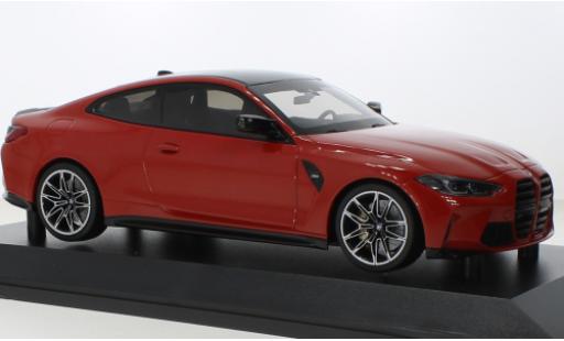 Coche miniatura Bmw M4 1/18 Minichamps rouge 2020 Bmw M4 1/18 Minichamps rouge 2020 coche miniatura