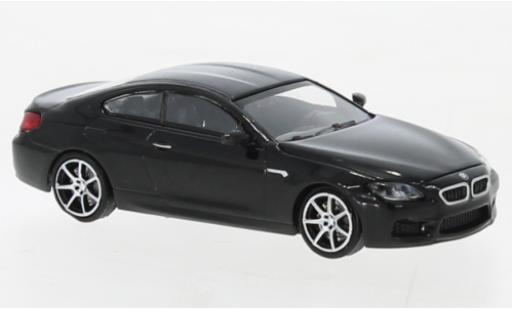 Coche miniatura Bmw M6 1/87 Minichamps Coupe metallise negro 2015 Bmw M6 1/87 Minichamps Coupe metallise negro 2015 coche miniatura