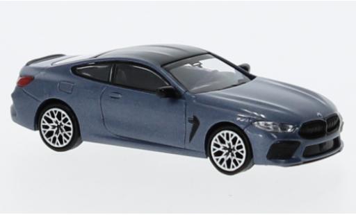 Coche miniatura Bmw M8 1/87 Minichamps Competition Coupe (F92) metallise azul clair 2019 Bmw M8 1/87 Minichamps Competition Coupe (F92) metallise azul clair 2019 coche miniatura