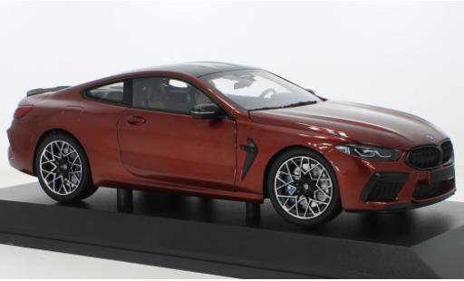 Bmw M8 1/18 Minichamps Competition Coupe metallise rojo 2020 coche miniatura