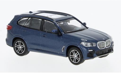 Coche miniatura Bmw X5 1/87 Minichamps (G05) metallise azul 2019 Bmw X5 1/87 Minichamps (G05) metallise azul 2019 coche miniatura