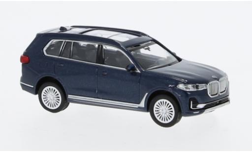 Coche miniatura Bmw X7 1/87 Minichamps (G07) metallise azul foncé 2019 Bmw X7 1/87 Minichamps (G07) metallise azul foncé 2019 coche miniatura