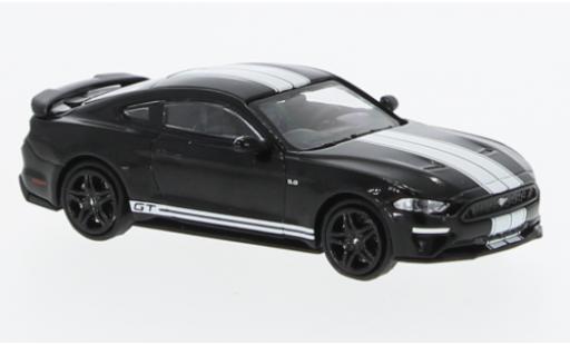 Coche miniatura Ford Mustang 1/87 Minichamps GT negro/blanche 2018 Ford Mustang 1/87 Minichamps GT negro/blanche 2018 coche miniatura