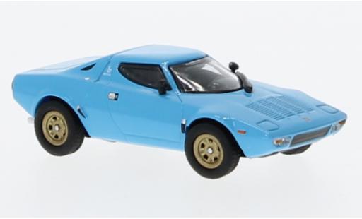 Coche miniatura Lancia Stratos 1/87 Minichamps azul clair 1974 Lancia Stratos 1/87 Minichamps azul clair 1974 coche miniatura