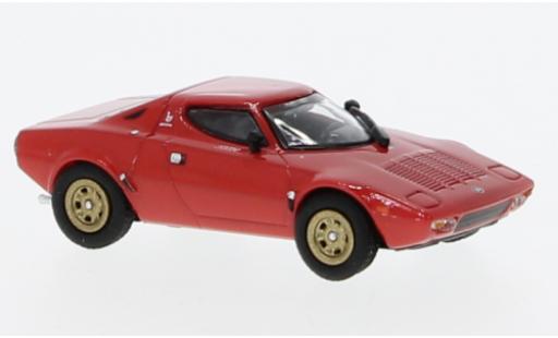 Coche miniatura Lancia Stratos 1/87 Minichamps rouge 1974 Lancia Stratos 1/87 Minichamps rouge 1974 coche miniatura