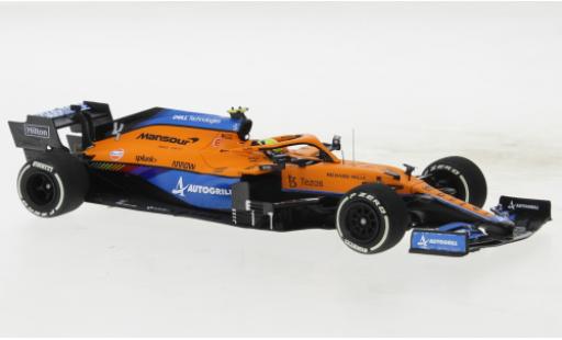 Coche miniatura McLaren F1 1/43 Minichamps MCL35M No.4 Team formule 1 GP France 2021 McLaren F1 1/43 Minichamps MCL35M No.4 Team formule 1 GP France 2021 coche miniatura