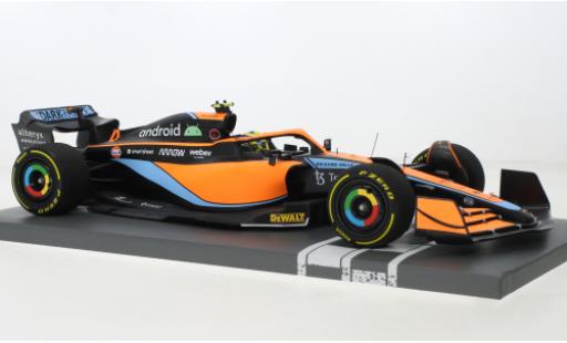 Coche miniatura McLaren F1 1/18 Minichamps MCL36 No.4 Team formule 1 GP Bahrain 2022 McLaren F1 1/18 Minichamps MCL36 No.4 Team formule 1 GP Bahrain 2022 coche miniatura