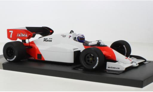 McLaren MP4-12C 1/18 Minichamps MP4/2 TAG No.7 Marlboro International Formel 1 GP Portugal 1984 coche miniatura