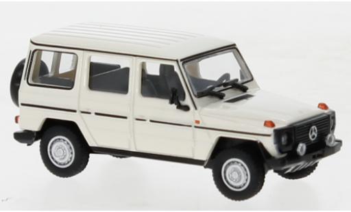 Coche miniatura Mercedes 240 1/87 Minichamps G (W460) blanche 1979 Mercedes 240 1/87 Minichamps G (W460) blanche 1979 coche miniatura