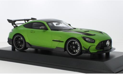 Coche miniatura Mercedes AMG GT 1/18 Minichamps Black Series mattgrün 2020 Mercedes AMG GT 1/18 Minichamps Black Series mattgrün 2020 coche miniatura