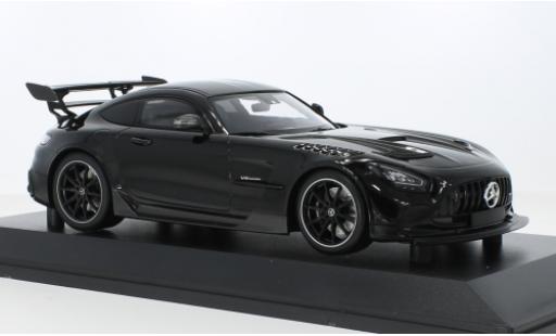 Coche miniatura Mercedes AMG GT 1/18 Minichamps Black Series metallise negro 2020 Mercedes AMG GT 1/18 Minichamps Black Series metallise negro 2020 coche miniatura
