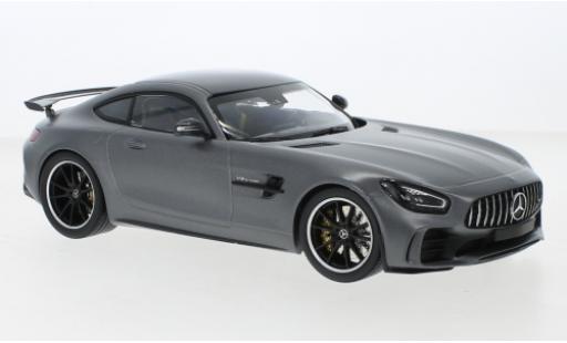 Coche miniatura Mercedes AMG GT 1/43 Minichamps -R matt-gris 2021 Mercedes AMG GT 1/43 Minichamps -R matt-gris 2021 coche miniatura