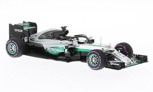 Coche miniatura Mercedes F1 1/43 Minichamps W07 hybride No.44 AMG Petronas Team Petronas formule 1 GP Singapore 2016 Mercedes F1 1/43 Minichamps W07 hybride No.44 AMG Petronas Team Petronas formule 1 GP Singapore 2016 coche miniatura