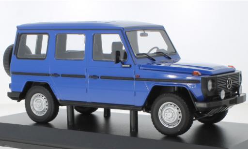 Coche miniatura Mercedes Classe G 1/18 Minichamps G-classe LWB (W460) azul foncé 1980 Mercedes Classe G 1/18 Minichamps G-classe LWB (W460) azul foncé 1980 coche miniatura