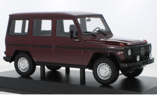 Coche miniatura Mercedes Classe G 1/18 Minichamps LWB (W460) rojo 1980 Mercedes Classe G 1/18 Minichamps LWB (W460) rojo 1980 coche miniatura