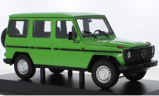 Coche miniatura Mercedes Classe G 1/18 Minichamps LWB (W460) verde 1980 Mercedes Classe G 1/18 Minichamps LWB (W460) verde 1980 coche miniatura
