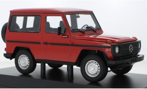 Coche miniatura Mercedes Classe G 1/18 Minichamps SWB (W460) rojo 1980 Mercedes Classe G 1/18 Minichamps SWB (W460) rojo 1980 coche miniatura